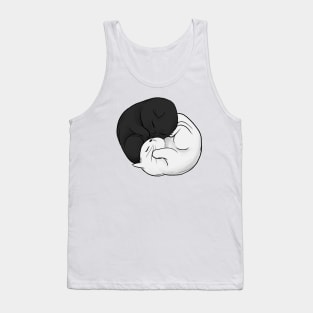 Cit Cat (Yinyang cute Cats) Tank Top